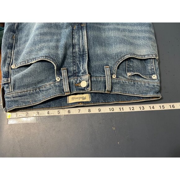 Madewell The Perfect Vintage Jean Womens High-Rise Straight-Leg Denim Jean 28 - Picture 2 of 12